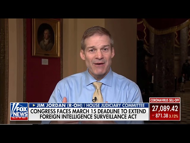 Rep. Jordan Talks FISA Reform with Bill Hemmer