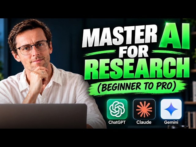 The Ultimate Guide To Writing Papers With AI (FULL 3-hour course)
