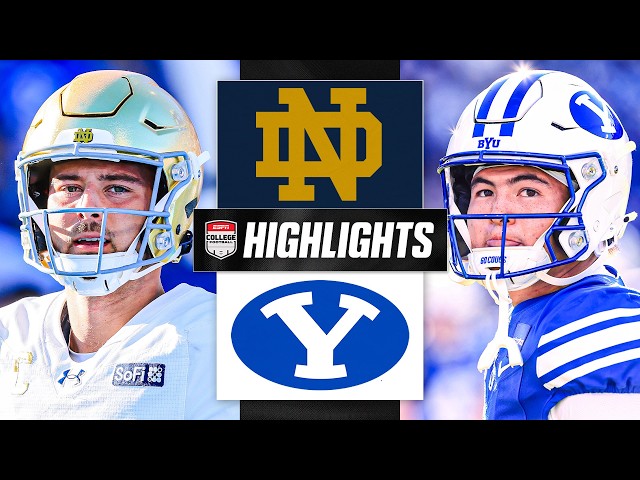 Notre Dame Fighting Irish vs. BYU Cougars | Full Game Highlights | ESPN College Football