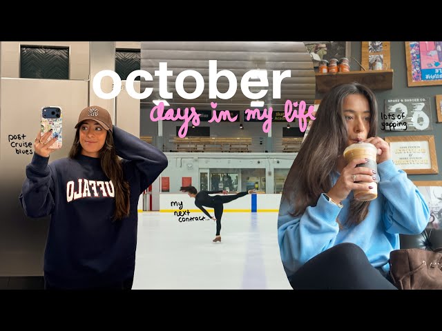 LIFE LATELY🍂 revealing my next contract, post-cruise organizing, junk journaling + a yap sesh!