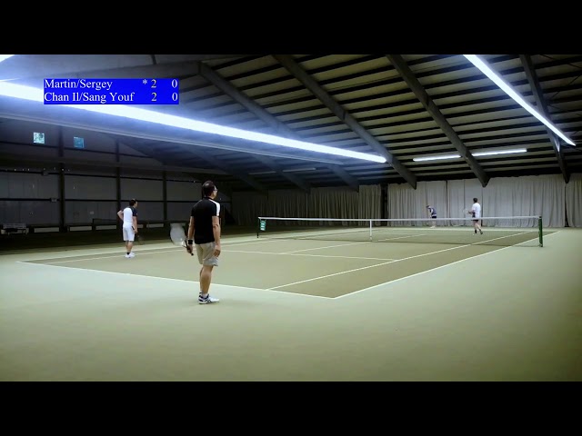[Tennis] Martin / Sergey vs Chan Il / Sang Youf  Set 1