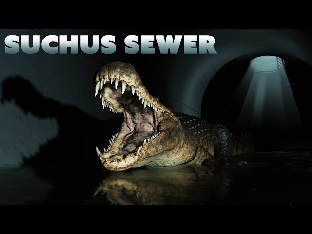 🔲I Built An Underground Sewer System & Filled It With Deinosuchus | Jurassic World Evolution 3 Build