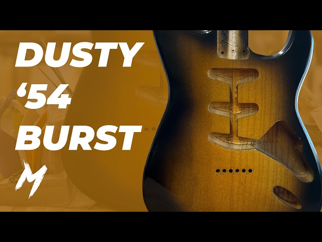 How to Spray a Two-Tone Sunburst (and some history about this legendary finish) | Dusty '54 Strat