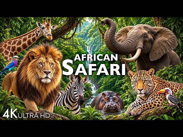 SAFARI WILDLIFE DISCOVERY / 60FPS 4K ULTRA HD #4K #ANIMALS