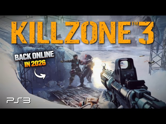 Killzone 3 Multiplayer Gameplay on PS3 - Alpha Test 🔥