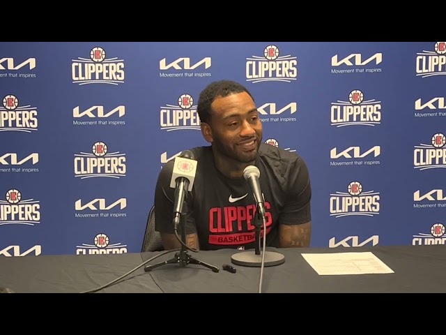 John Wall after the Los Angeles Clippers defeat the Washington Wizards
