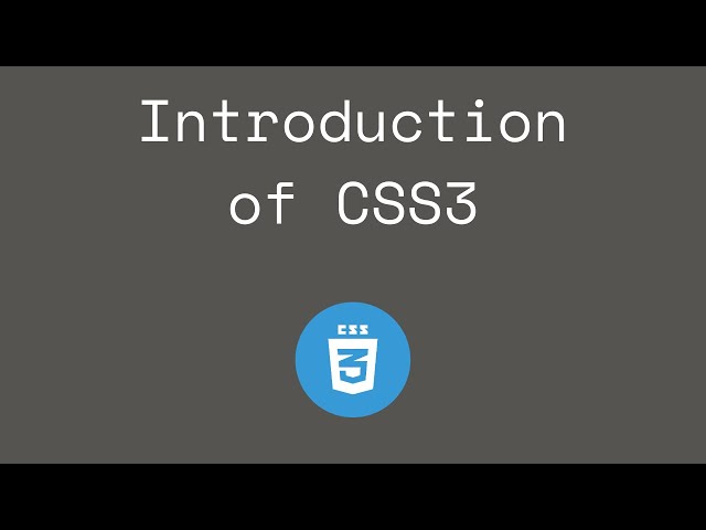 Introduction to CSS | Web Development Essentials