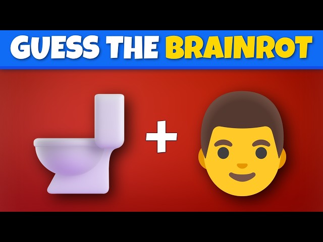 Can You Guess the Brainrot? (50-Question Emoji Quiz Challenge)
