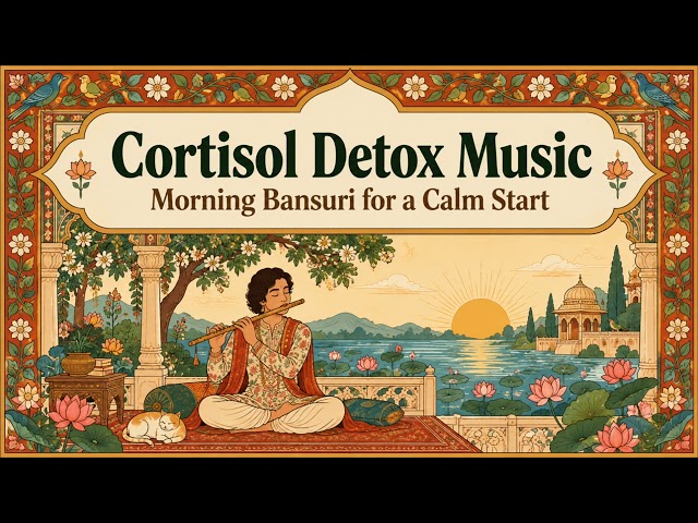 Morning Bansuri for a Calm Start 🌿 | Cortisol Detox Music