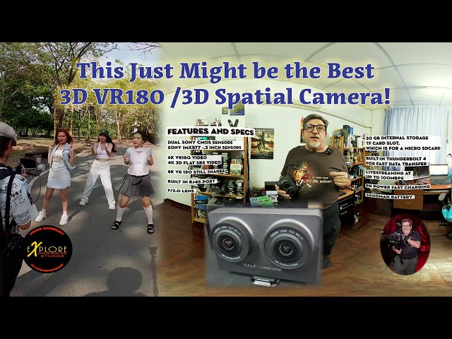 This Might Be the Best New 3D VR180 - 3D Spatial Camera