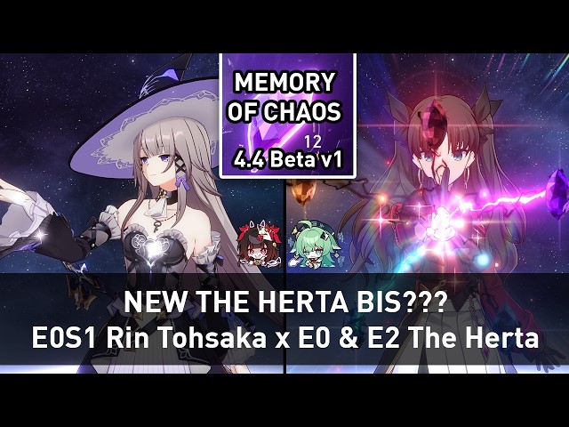 NEW THE HERTA BIS??? | E0S1 Rin Tohsaka x E0 & E2 The Herta | Honkai: Star Rail 4.4 Beta