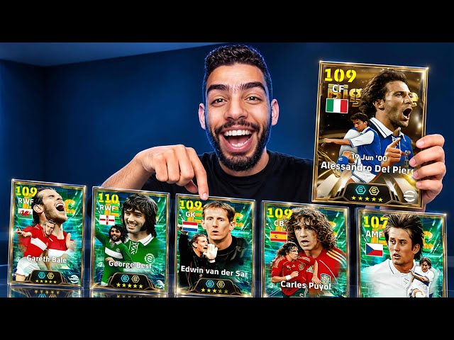 I OPENED THE NATIONAL ALL STARS PACK… DEL PIERO + BALE?! 🤯🔥 | eFootball 2027 mobile 