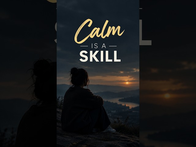 Calm Is a Skill, Not a Personality Trait 🧠