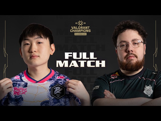 PRX vs. G2 — FULL MATCH — VALORANT Champions Shanghai — Group Stage