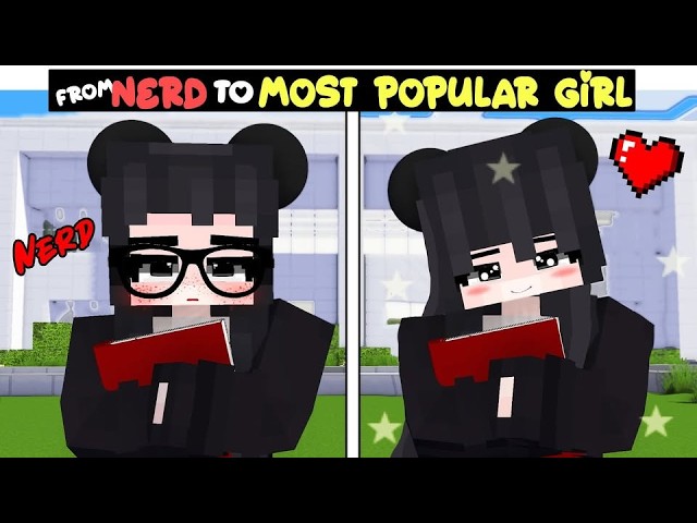 FROM NERD TO MOST POPULAR GIRL IN SCHOOL - COLLEGE INSPIRATIONAL LOVE STORY - XDJAMES