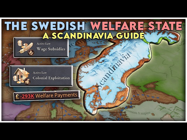 The Scandinavian WELFARE STATE | Victoria 3 Sweden Guide