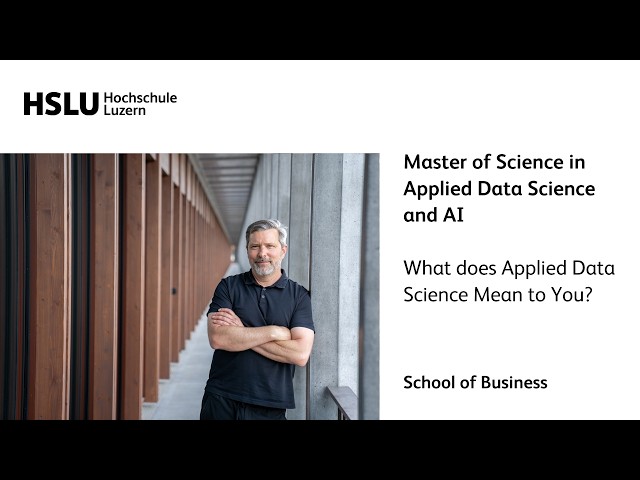 Applied Data Science Means Understanding the "Why" Behind the Data – MSc Applied Data Science and AI
