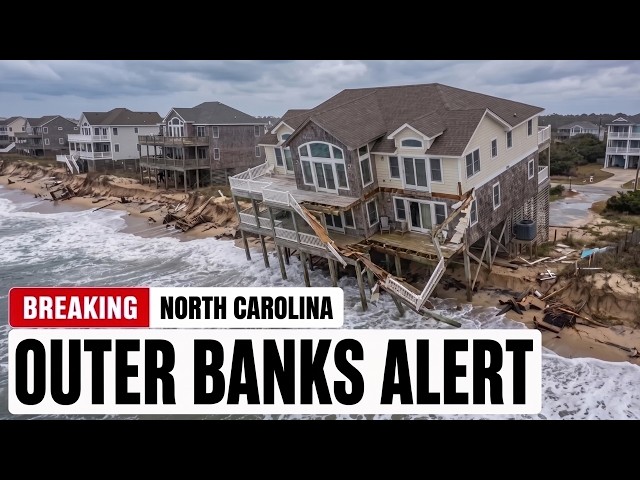 The Outer Banks’ $2M Oceanfront Homes Lost Their Seawalls — Highway 12 Destroyed, Homes at Risk