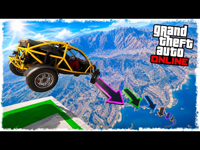 LUCK TEST!!! HILARIOUS SKILL TEST IN GTA ONLINE!!!
