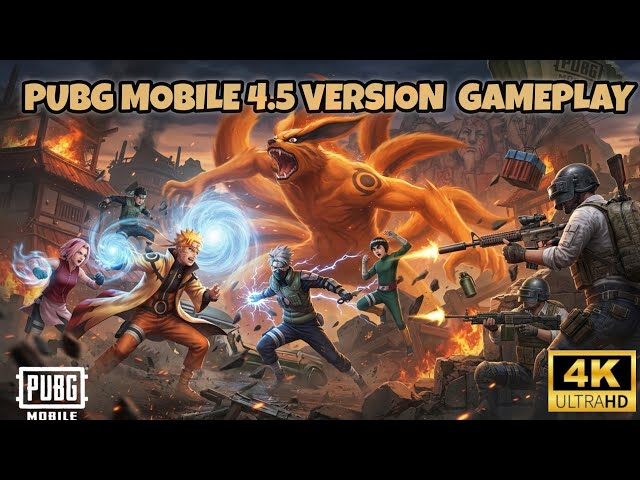 🔴LIVE | PUBG MOBILE 4.5 VERSION HDR+EXTREME GAMEPLAY HANDCAM NO GYRO