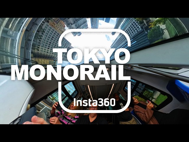 Experience Japan: Monorail Ride in 360° - you choose where to look