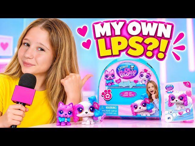 Nastya created her own line of PET TOYS