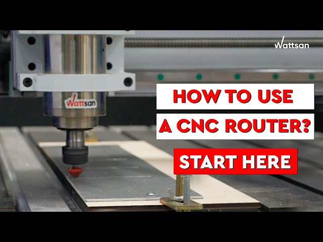 What is CNC Router & How Does it Work? / Wattsan