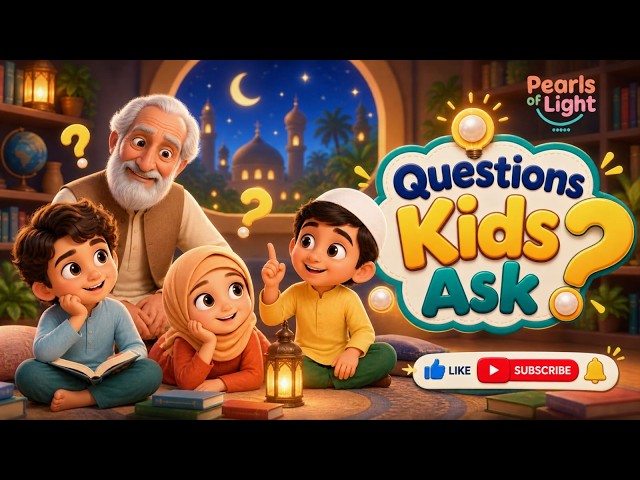 Islamic Cartoons for Kids 24/7 LIVE | Stories, Questions & More| Pearls of Light
