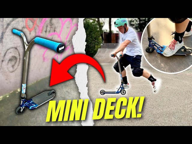 Scooter Tricks on a MINI Scooter Deck!🤯🔥