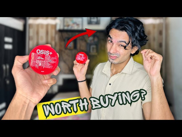 Is This 1000₹ Hair Wax Worth Buying? Schwarkopf Osis + Flexwax Review 