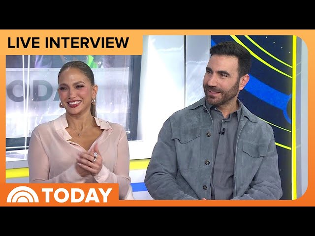 Jennifer Lopez, Brett Goldstein Talk Chemistry in ‘Office Romance’