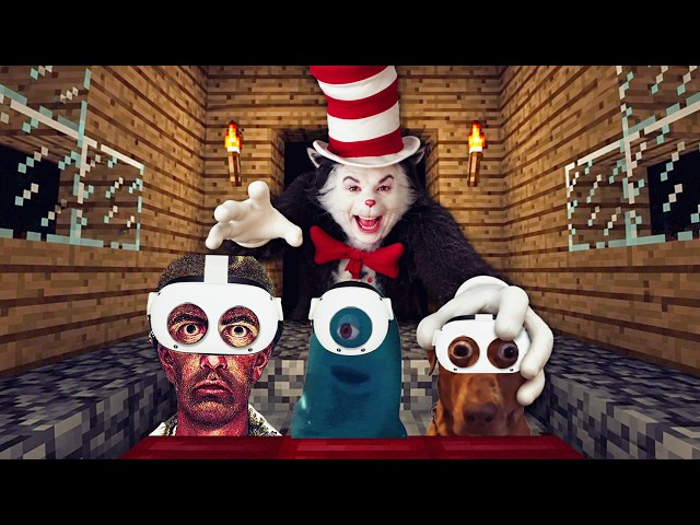 3 Idiots Play The REAL Cat In The Hat Mod In Minecraft VR...