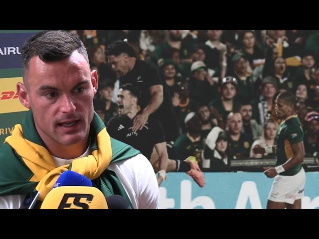 Jesse Kriel Post-Match comments after Springboks defeat to the All Blacks