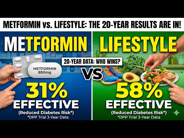 “Biohacking” Drug Metformin Worse Than Simple Lifestyle Modification for Healthy Aging