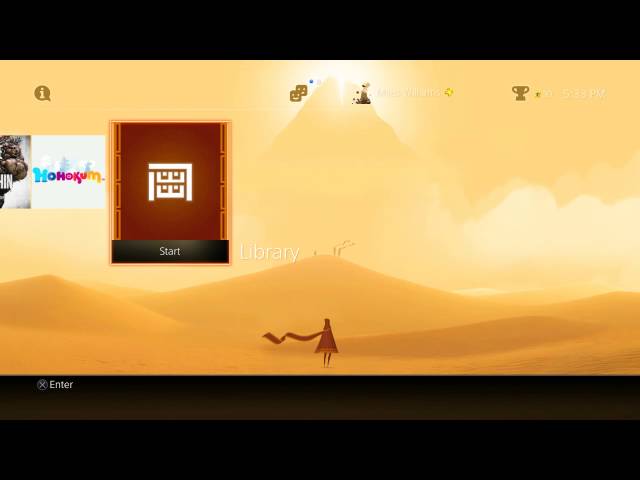 Journey - Dynamic Theme (PS4)