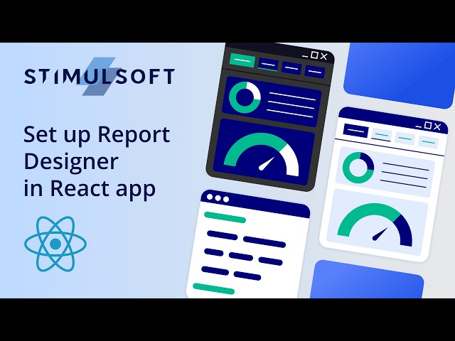 How to set up the Report Designer in a React application [2026]