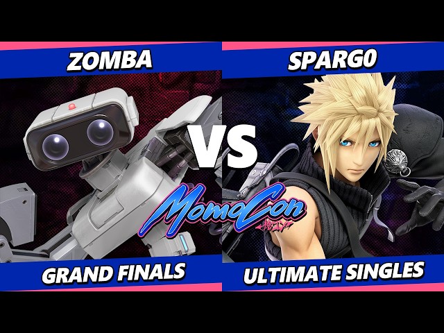 MomoCon 2026 GRAND FINALS - Spargo (Cloud) Vs. Zomba (ROB) Smash Ultimate - SSBU