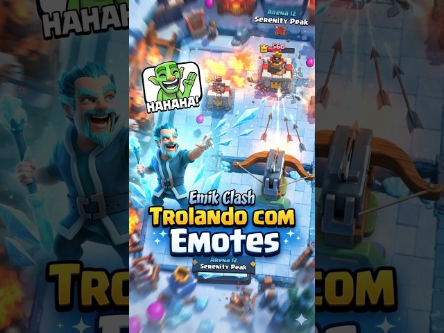 Ice-Bow tirando onda, trolando com Emotes!