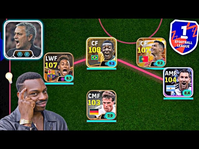 TRYING TO GET TO DIVISION 1 WITH NEW JOSE MOURINHO…😮‍💨 PART 1 | Efootball 2027 ✨