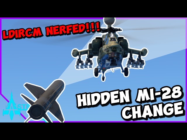 The Russian MI-28NM LDIRCM Was NERFED!!! - Hidden WT Change