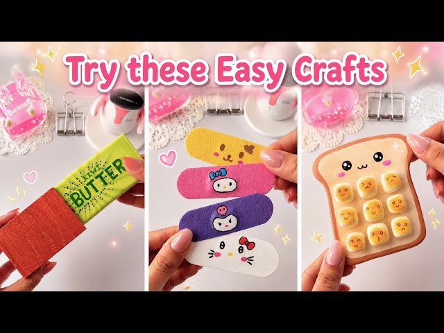 Easy craft ideas 🥝❤️🌈/ paper crafts / diy squishy/ gift ideas / Foziya art and craft 