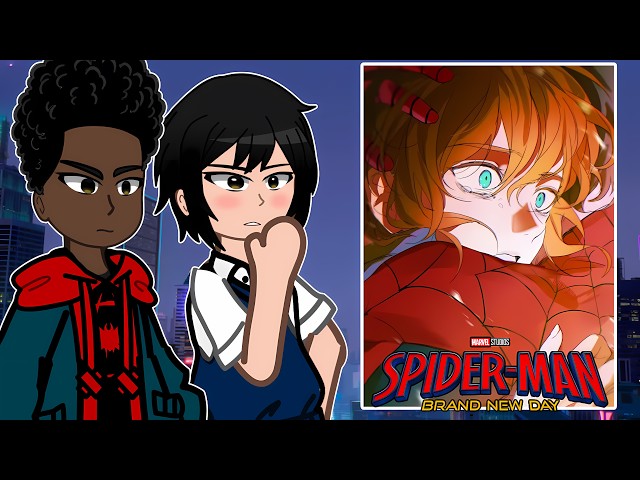 Spider-Verse React to Spider-Man | Spider-Man(ALL PARTS)  Gacha 🇺🇲🇧🇷