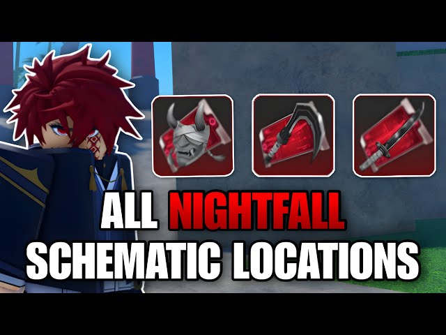 How To Get All Nightfall Schematics In Project Slayers 2