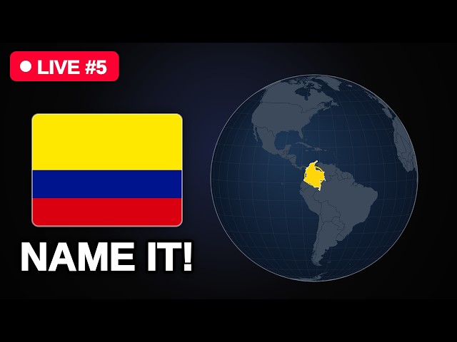 🔴 LIVE #5 · World Geography Quiz: Flags, Shapes & Maps