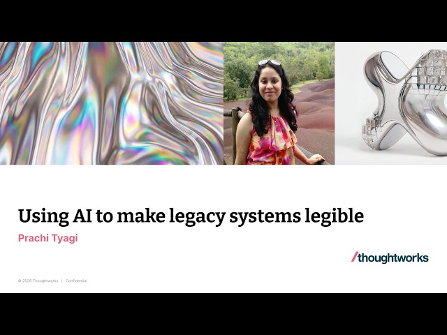 Using AI to Make Legacy Systems Legible —XConf Europe 2026
