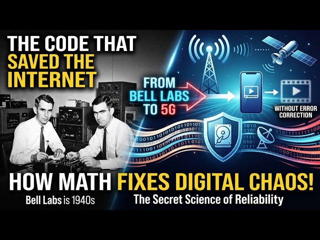 From Bell Labs to 5G: The Hidden Code That Protects Our Data