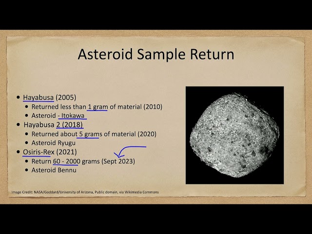 Chapter 13 - Lesson 1 - Asteroids