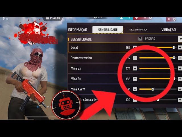 White FF *NEW* SETTINGS SensiBOT ⚡️