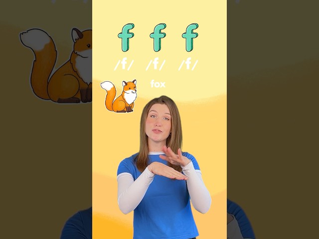 Phonics from F to J