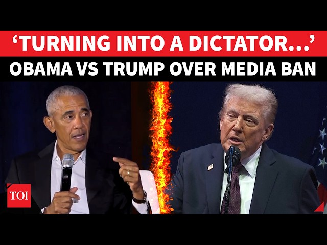‘TURNING AMERICA INTO CHINA’: Obama Goes Nuclear On Trump’s Press Ban; CNN, MS NOW Lash Out | WATCH